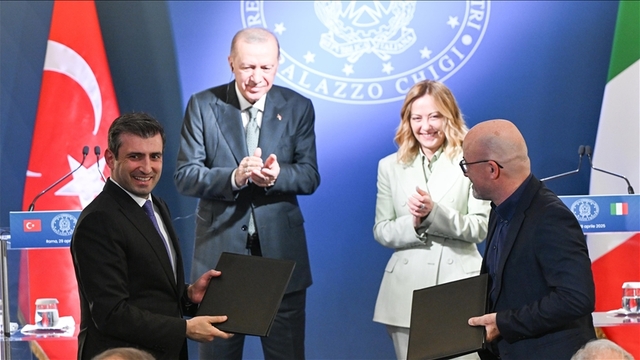 Cumhurbaşkanı Erdoğan: Türkiye ile İtalya ikili ticaret hacminde hedef 40 milyar euro