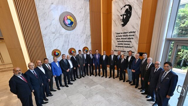 TCMB Başkanı Karahan'dan TOBB'a ziyaret
