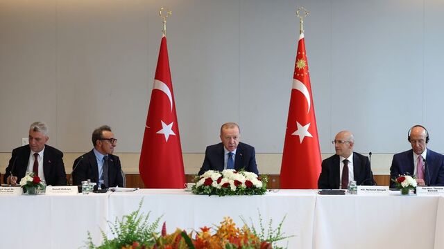 Cumhurbaşkanı Erdoğan, ABD'li üst düzey şirket yöneticileriyle görüştü