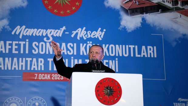 Cumhurbaşkanı Erdoğan anahtar teslim töreninde konuştu
