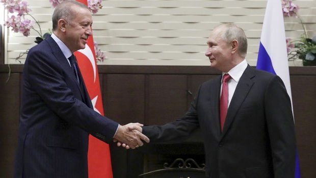 Cumhurbaşkanı Erdoğan, Putin ile görüştü