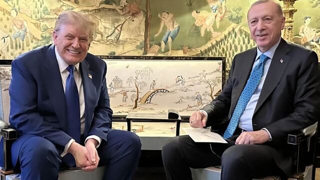 Cumhurbaşkanı Erdoğan ve Trump bir araya geldi