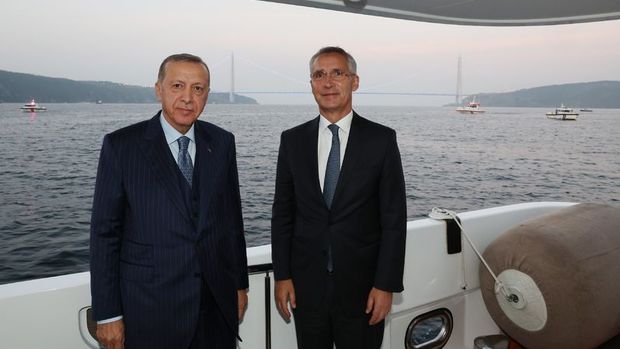 Cumhurbaşkanı Erdoğan, NATO Genel Sekreteri ile görüştü