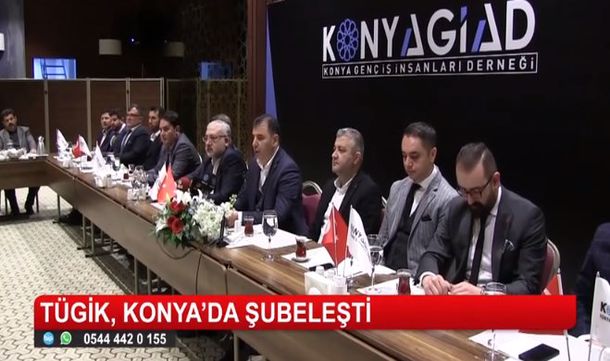 Konya Genç İş İnsanları Derneği Basın Toplantısı