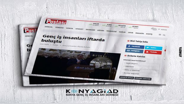 Konya Genç İş İnsanları Derneği İftar Programı - Basın Yansımaları