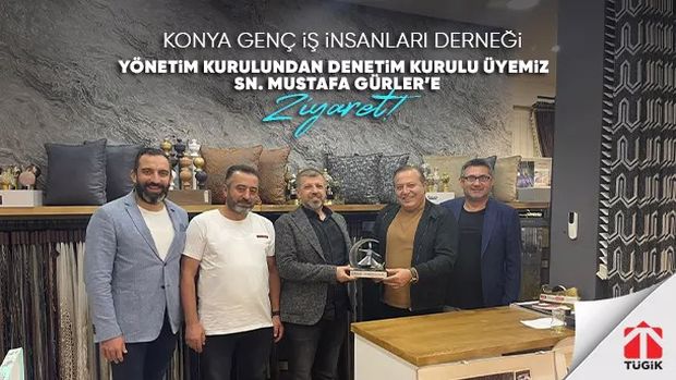 Konyagiad Yönetim Kurulundan Denetleme Kurulu Üyemiz Sn. Mustafa Gürler'e Ziyaret