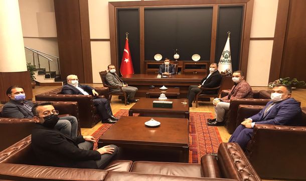 Konyagiad'dan Karatay Belediye Başkanı Sn. Hasan KILCA'ya Ziyaret