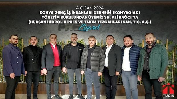 KONYAGİAD Yönetim Kurulundan Üyemiz Sn. Ali Bağcı'ya Ziyaret