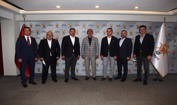 Konyagiad'dan Ak Parti Konya İl Başkanı Sn. Hasan ANGI'ya Ziyaret