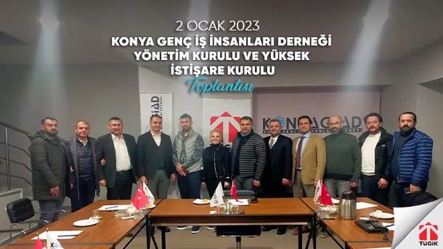 Konyagiad Yönetim Kurulu ve Yüksek İstişare Kurulu Toplantısı - 2 Ocak 2023