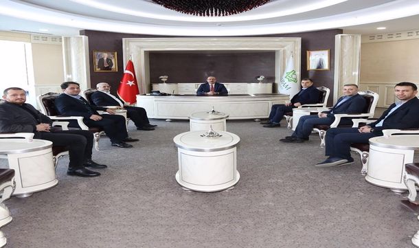 Konyagiad'dan Meram Belediye Başkanı Sn. Mustafa KAVUŞ'a Ziyaret